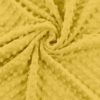 Tkanina MINKY Plusz Bąbelki Polar Materiał Żółty m07